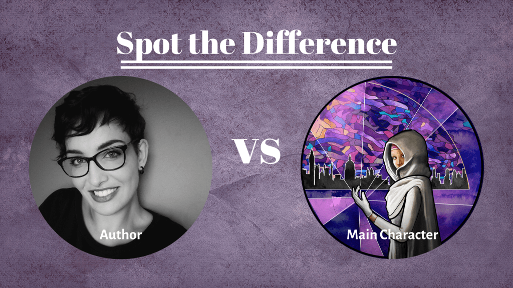 Spot the Differences – Writer vs Main&nbsp;Character