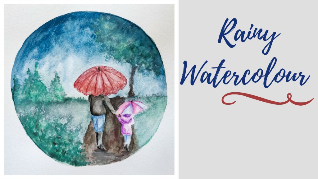 Rainy Watercolour Tutorial