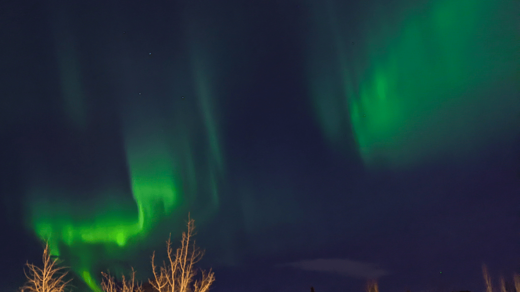 Auroras From Our&nbsp;Deck
