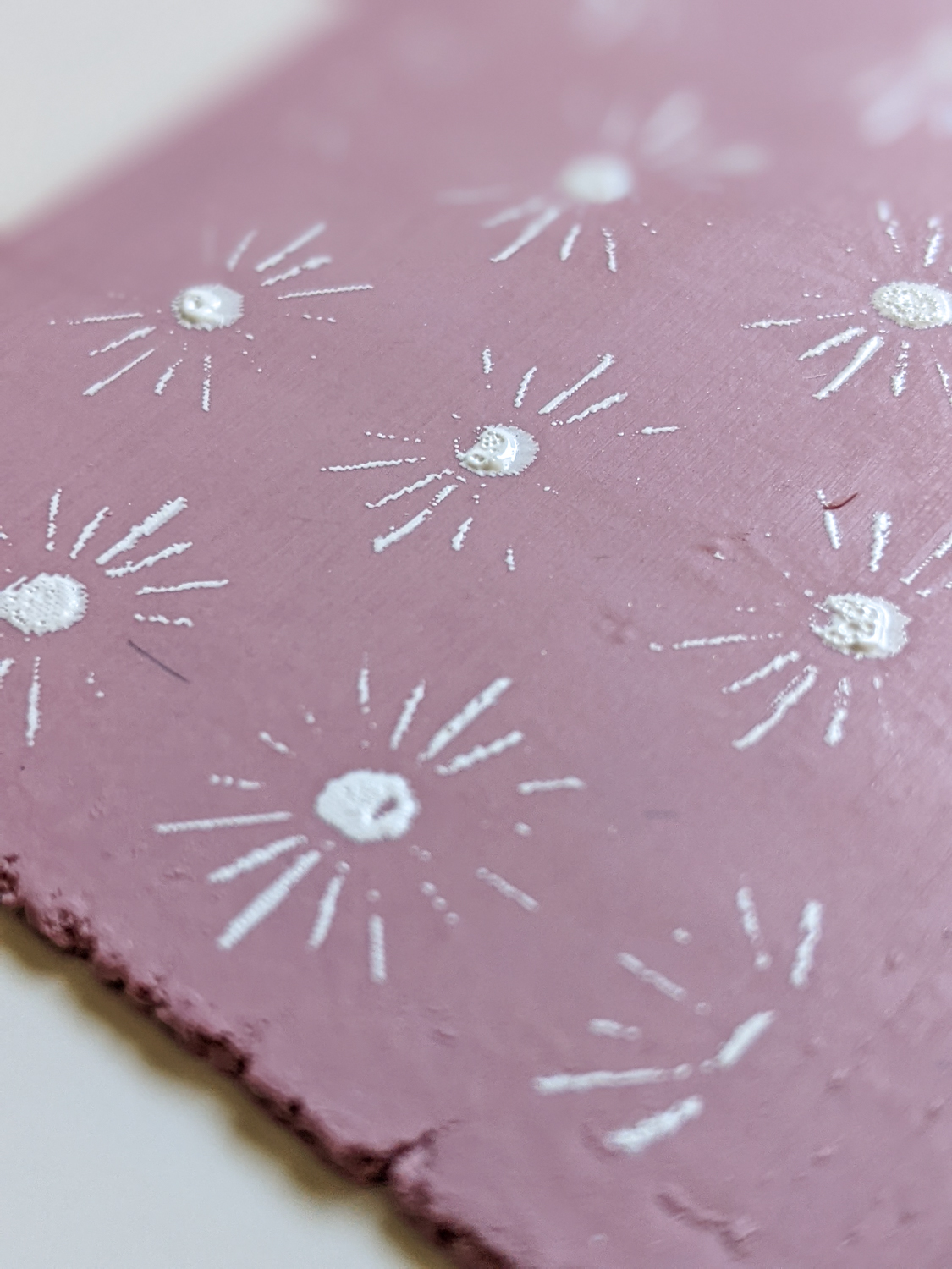 My First Time Using a Silk Screen on Clay – Yolandie Horak