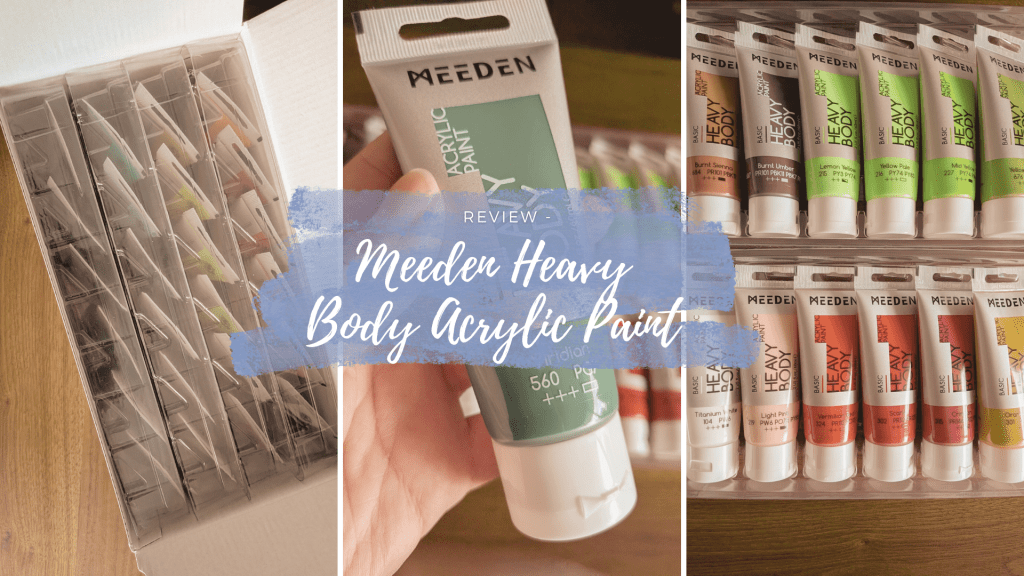 Review – Meeden Heavy Body Acrylic Paint
